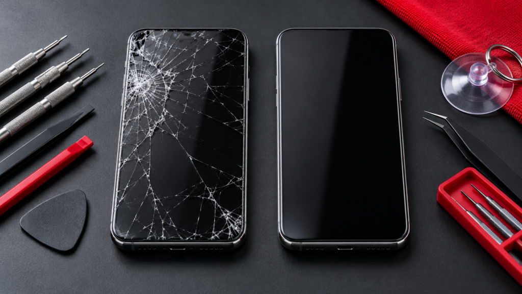 Cracked Phone Screen: Repair It or Replace the Phone?