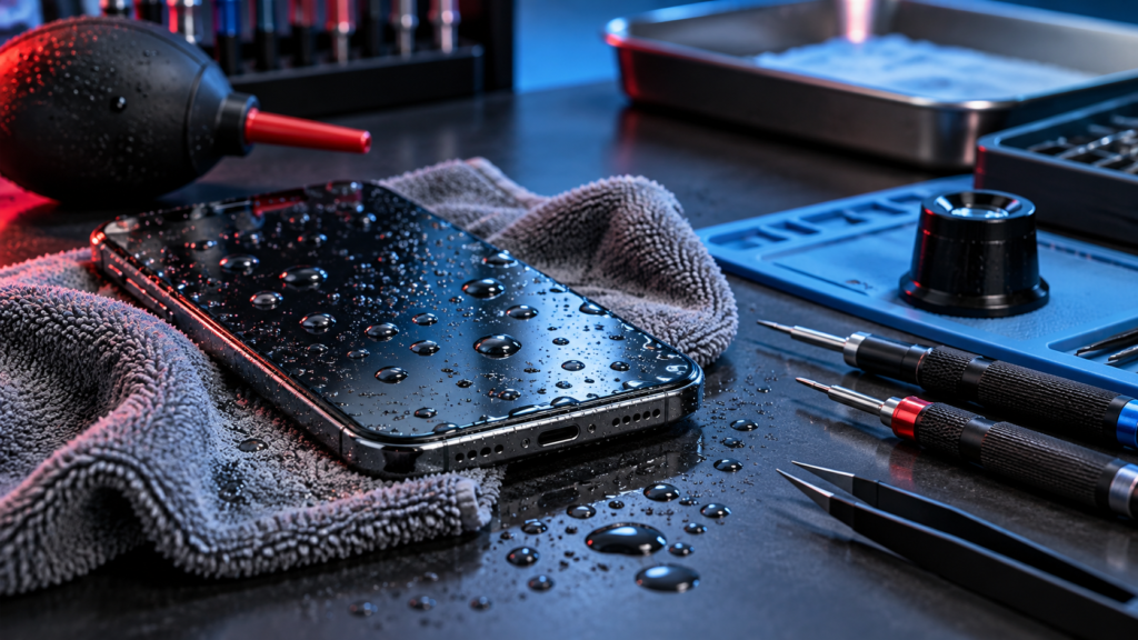 Water-Damaged Phone: What to Do in the First Hour